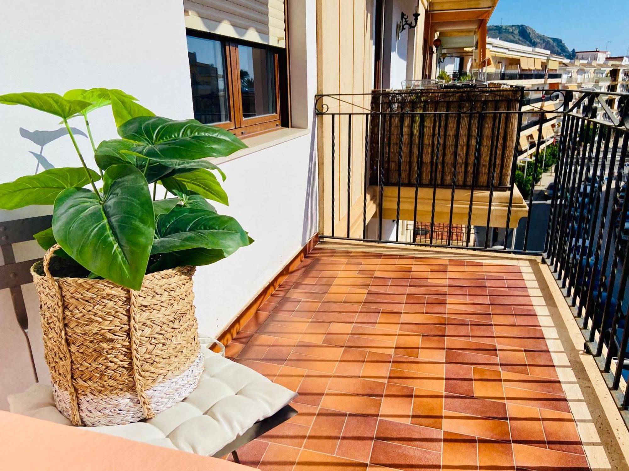 Javea Au Port Vue Mer Devant La Plage Grand Appartement Terrasse Clim Et Wifi Exterior photo